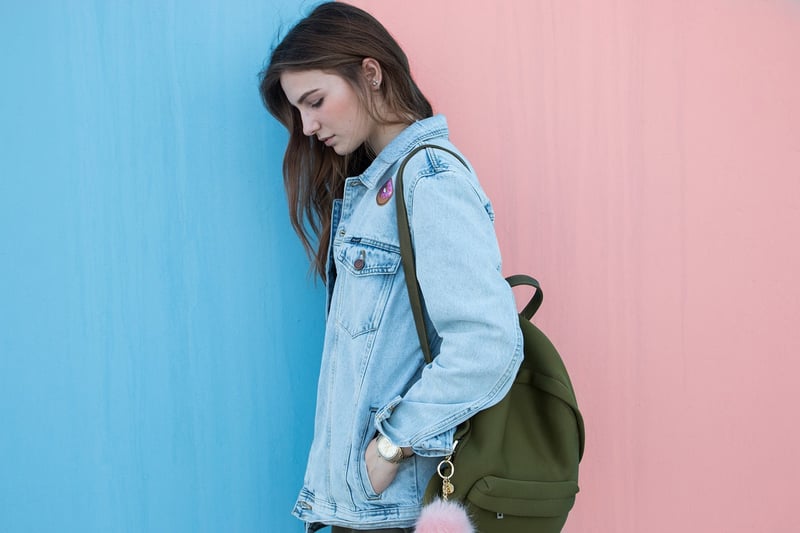 Denim Pouch