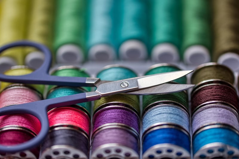 Fabric Scrap Hair Accessories